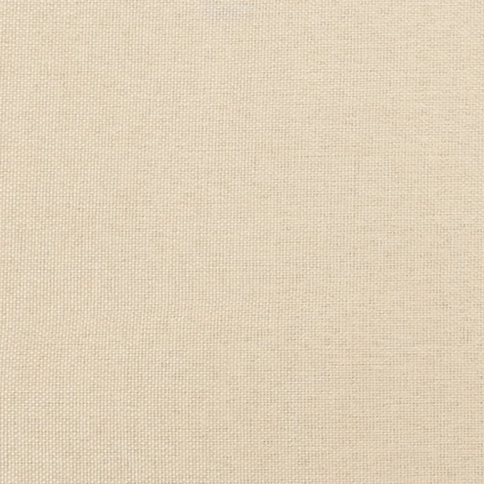 vidaXL Hoofdbord 80x5x78/88 cm stof crèmekleurig