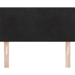 vidaXL Hoofdbord Zwart 80 cm Fluweel