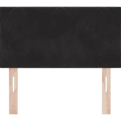 vidaXL Hoofdbord Zwart 80 cm Fluweel