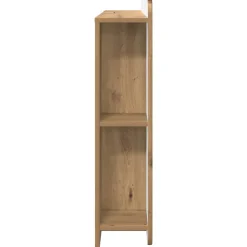 vidaXL Hoofdeinde kas Artisanaal eiken 80 cm Bewerkt hout