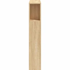 vidaXL Hoofdeinde met LED 100x18,5x103,5 cm bewerkt hout sonoma eiken