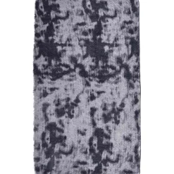 vidaXL Hoogpolig vloerkleed NAVARRA 60x100 cm polyester donkergrijs