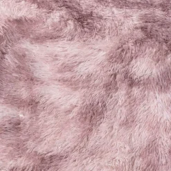 vidaXL Hoogpolig vloerkleed NAVARRA 60x100 cm polyester stoffig roze