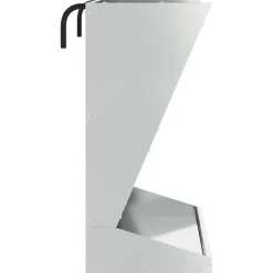 vidaXL Hooi Feeder zilver 71 x 33 x 70 cm 5 kg Gegalvaniseerd staal