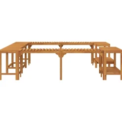 vidaXL Hot Tub Omgeving Massief Acaciahout Bruin