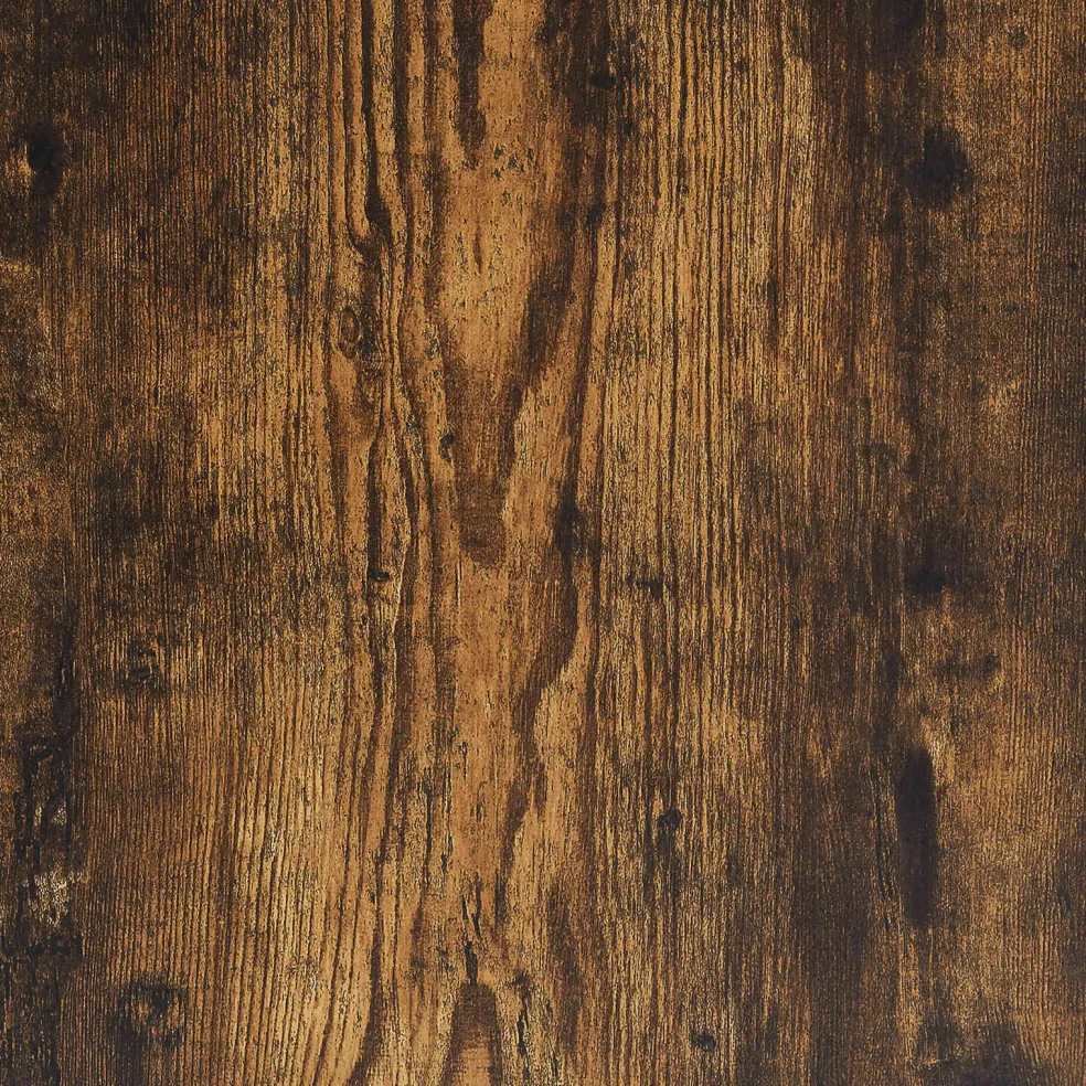 vidaXL Houten Kast Gerookt eiken Bewerkt hout
