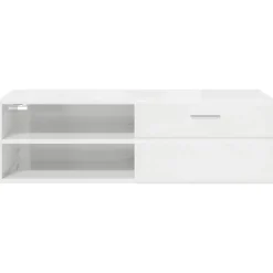 vidaXL Houten Kast 100,5 x 39 x 30 cm Beton Grijs Bewerkt hout