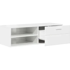 vidaXL Houten Kast 100,5 x 39 x 30 cm Beton Grijs Bewerkt hout