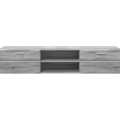 vidaXL Houten Kast 150 x 39 x 30 cm Grijs Sonoma Bewerkt hout
