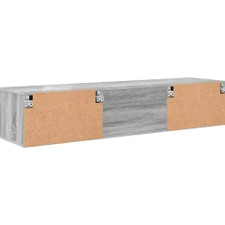 vidaXL Houten Kast 150 x 39 x 30 cm Grijs Sonoma Bewerkt hout