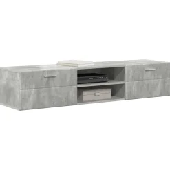 vidaXL Houten Kast 150 x 39 x 30 cm Hoogglans wit Bewerkt hout