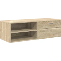 vidaXL Houten Kast 100,5 x 39 x 30 cm Sonoma Eiken Bewerkt hout