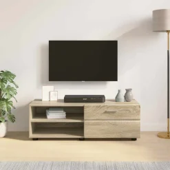 vidaXL Houten Kast 100,5 x 39 x 30 cm Sonoma Eiken Bewerkt hout
