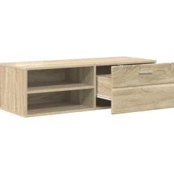 vidaXL Houten Kast 100,5 x 39 x 30 cm Sonoma Eiken Bewerkt hout