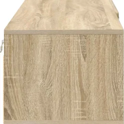 vidaXL Houten Kast 100,5 x 39 x 30 cm Sonoma Eiken Bewerkt hout
