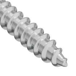 vidaXL Houten Schroef 2 st zilver 9,8 x 53 mm Staal