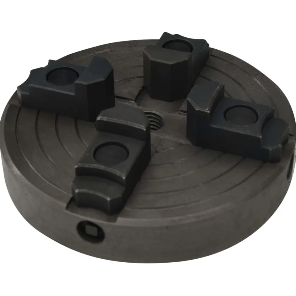 vidaXL Houtklauwplaat 4 bekken M18 verbinding 150x63 mm staal zwart
