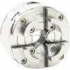 vidaXL Houtklauwplaat 4 bekken M33 verbinding 96 mm staal zilverkleur