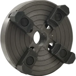 vidaXL Houtklauwplaat 4 bekken M33 verbinding 150x63 mm staal zwart