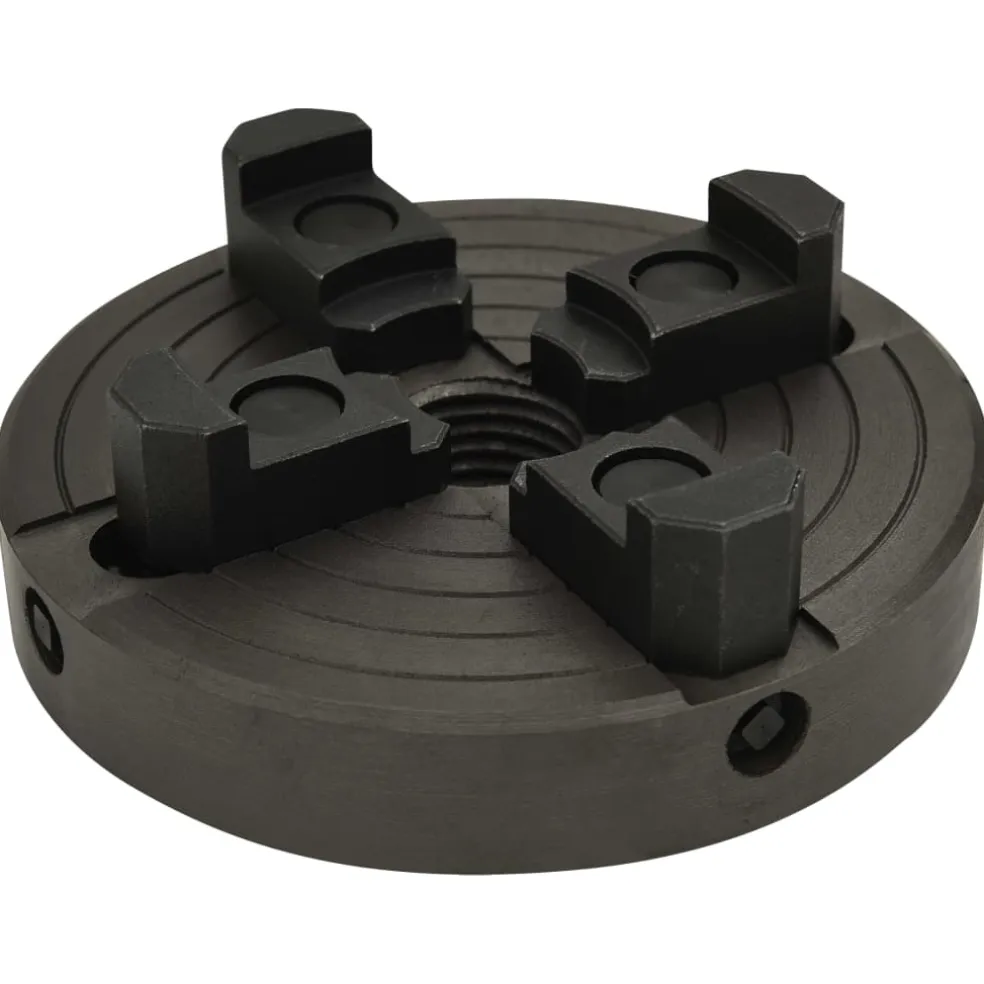 vidaXL Houtklauwplaat 4 bekken M33 verbinding 150x63 mm staal zwart