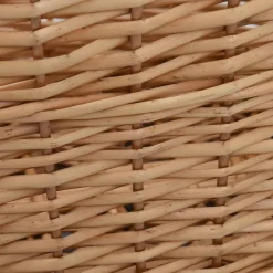 vidaXL Houtmand met handvatten 56x40x28 cm natuurlijk wilgenhout