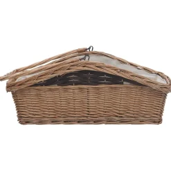 vidaXL Houtmand met handvat 61,5x46,5x58 cm wilgenhout bruin