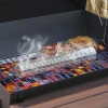 vidaXL Houtskoolbarbecue 75 x 48 x 120 cm zilver