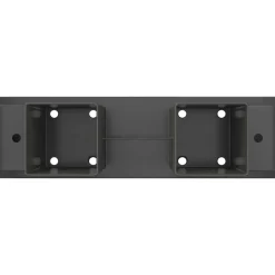 vidaXL Houtstapel Steun 2 st Antraciet 34 x 10 x 15 cm Staal