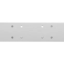 vidaXL Houtstapel Steun 12 st zilver 34 x 10 x 15 cm Staal