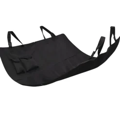 vidaXL Huisdieren achterbankhoes 148x142 zwart