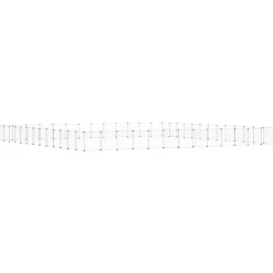 vidaXL Huisdierenkooi met deur 12 panelen 70x35x70 cm staal zwart