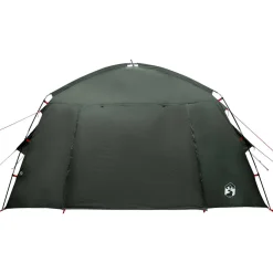 vidaXL Huisje Tent 4-persoons Legergroen Polyester