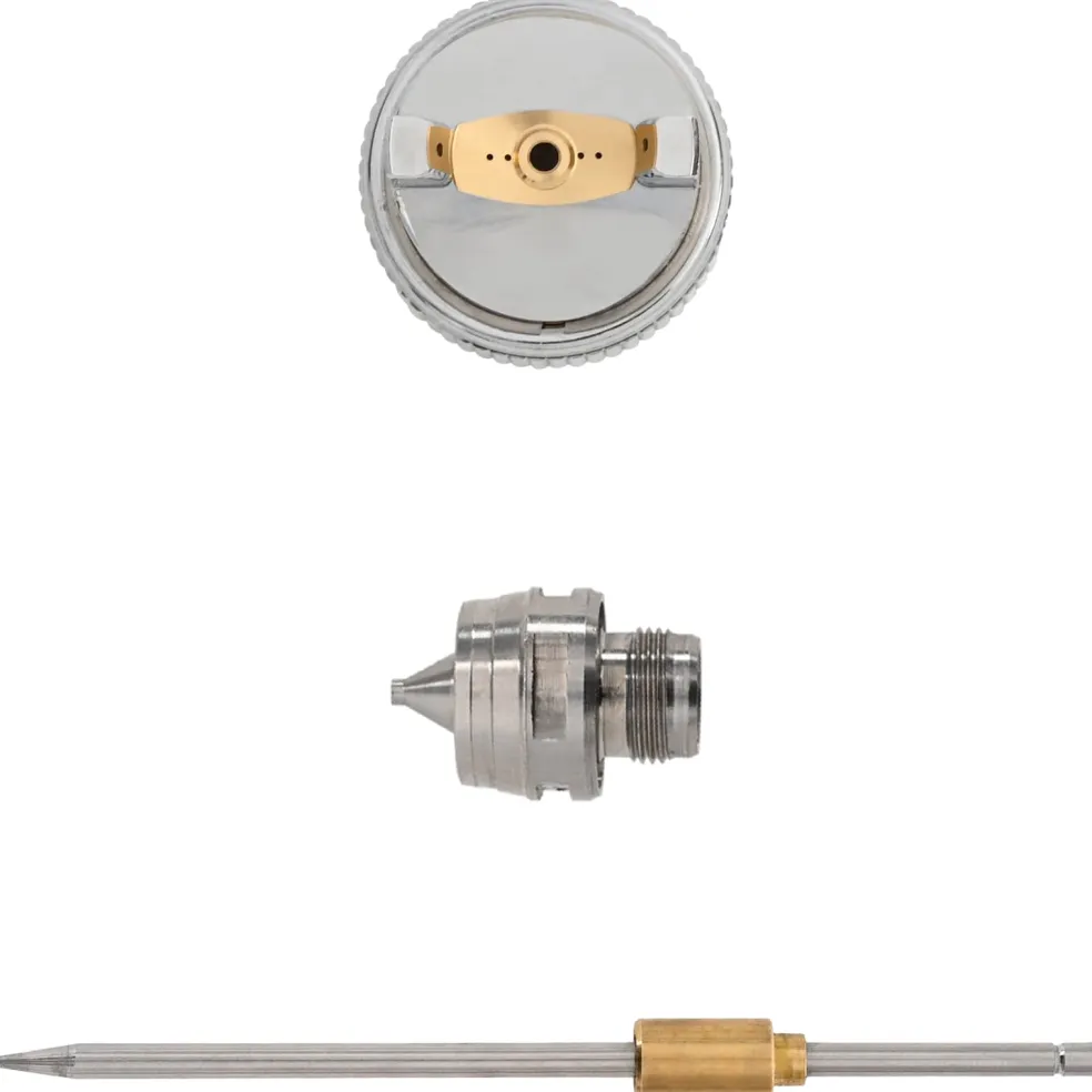 vidaXL HVLP Spuitpistool Mondstuk 1,4 mm Mondstuk zilver
