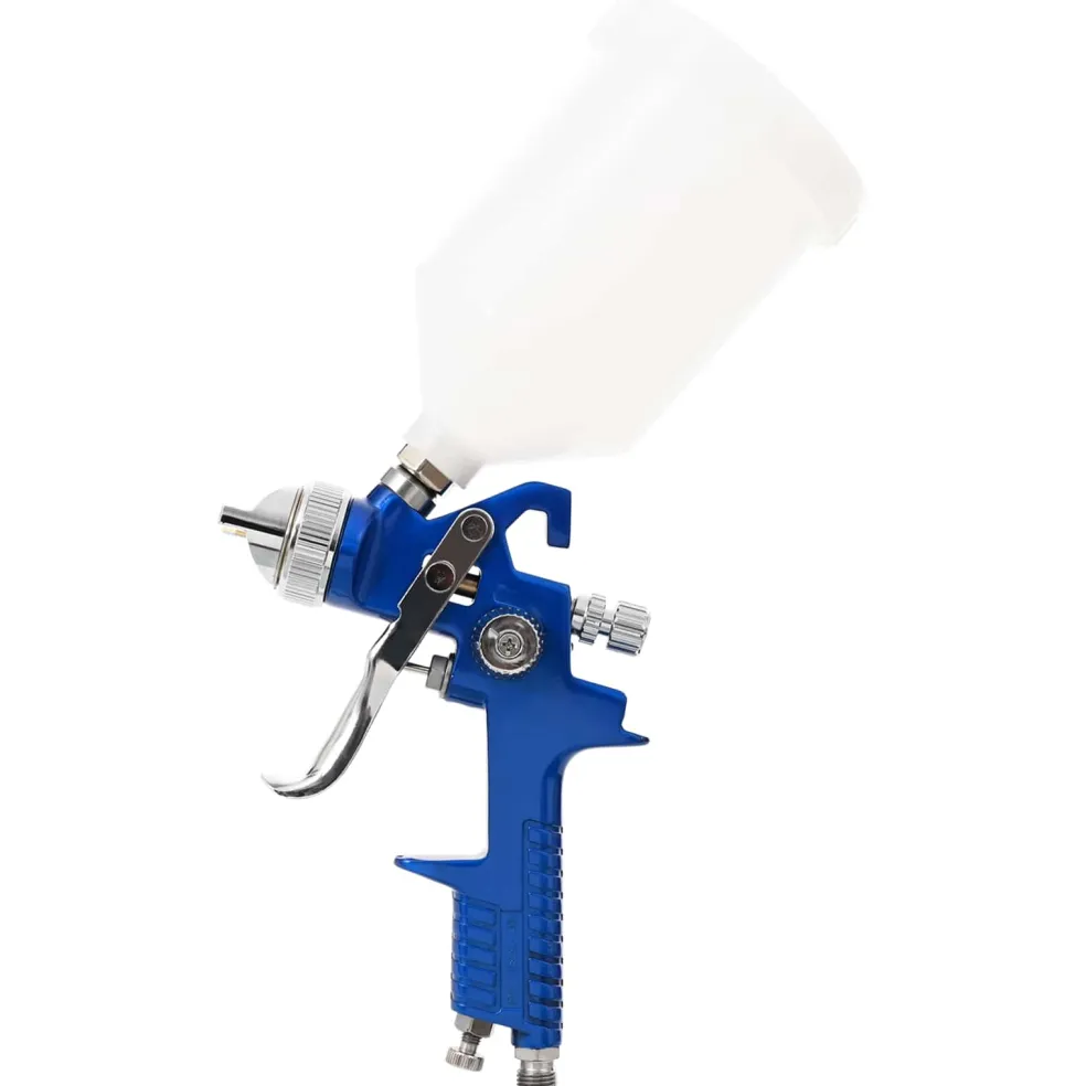 vidaXL HVLP verfspuit met 600 ml beker 1,4 mm Mondstuk 600 ml