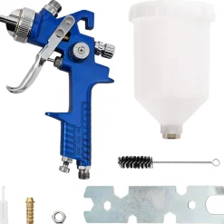 vidaXL HVLP verfspuit met 600 ml beker 1,4 mm Mondstuk 600 ml