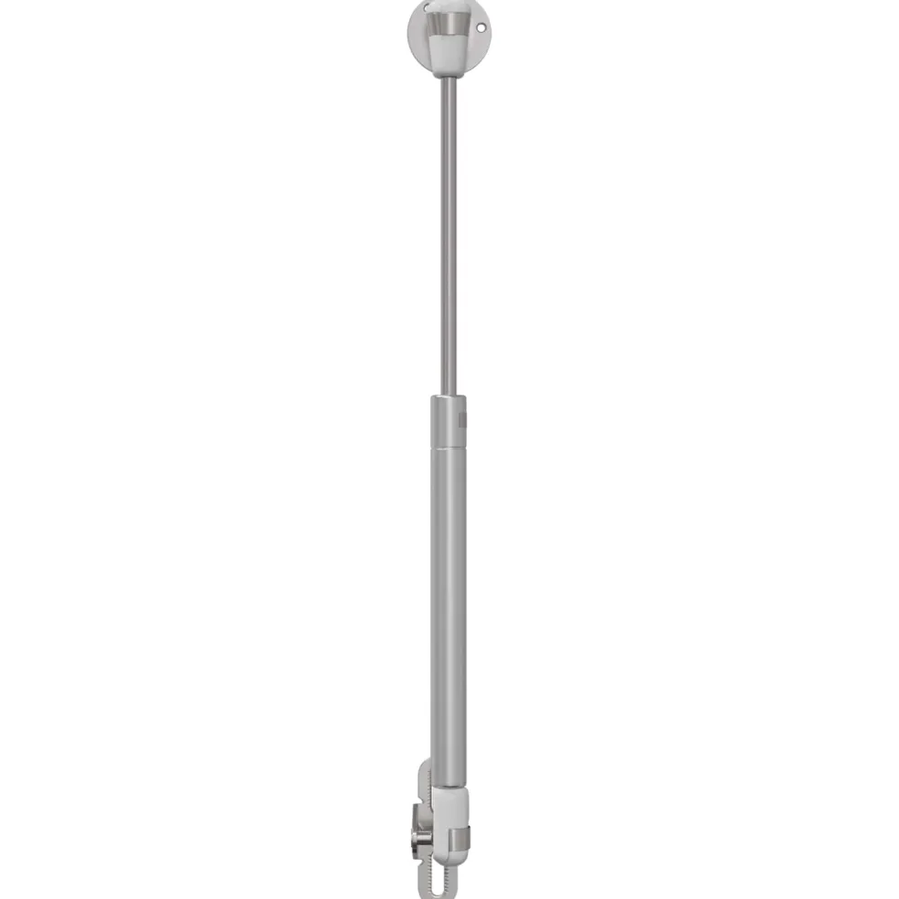 vidaXL Hydraulische Gasveer 12 st zilver 280 x 17 x 16 mm PP en IJzer