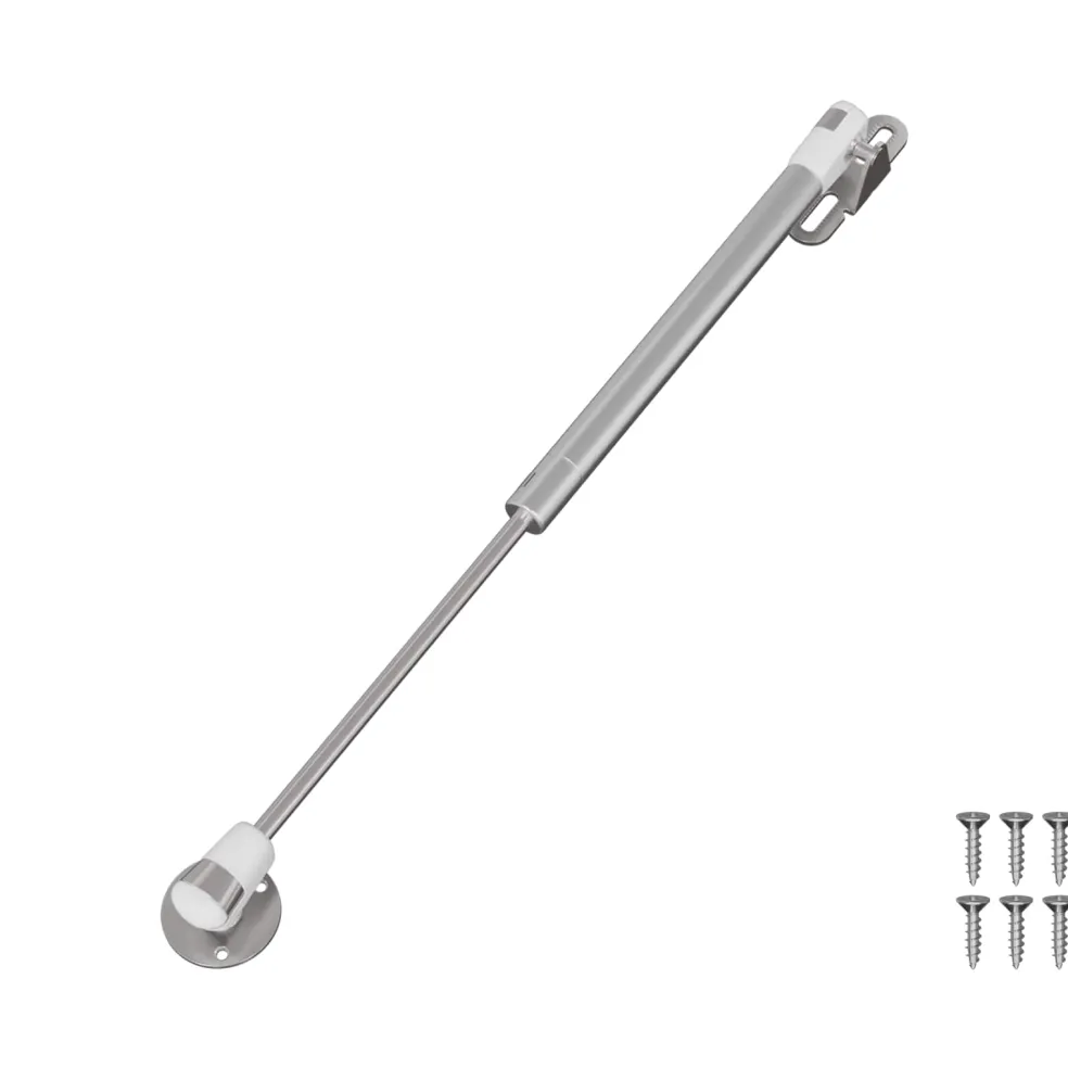vidaXL Hydraulische Gasveer 12 st zilver 280 x 17 x 16 mm PP en IJzer