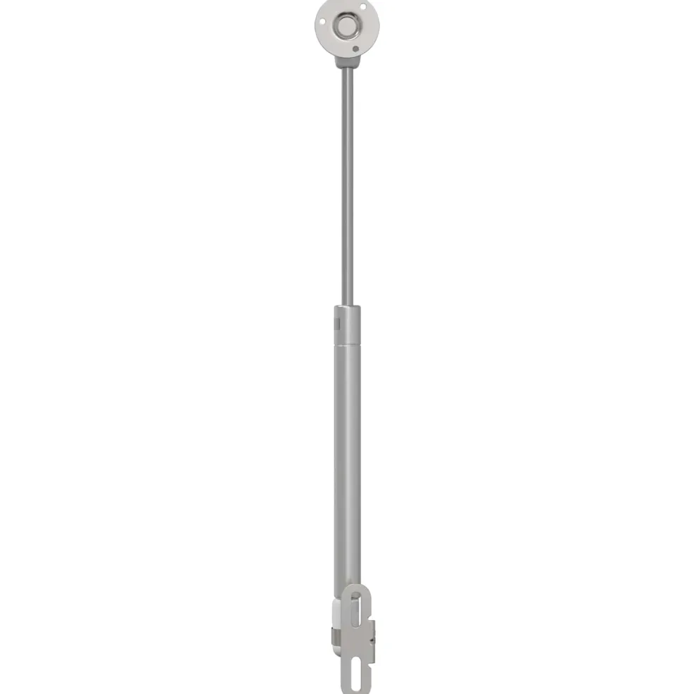vidaXL Hydraulische Gasveer 12 st zilver 280 x 17 x 16 mm PP en IJzer