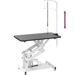 vidaXL Hydraulisch verstelbare trimtafel met aanlijnoptie