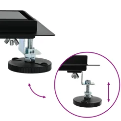 vidaXL 2 in 1 Doucheafvoer Zwart 50 cm Roestvrij staal 304