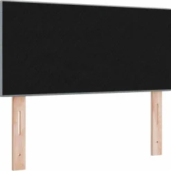 vidaXL in hoogte verstelbaar hoofdbord Lichtgrijs 80 cm Stof