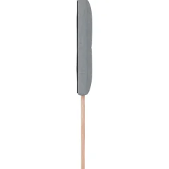 vidaXL in hoogte verstelbaar hoofdbord Lichtgrijs 80 cm Stof