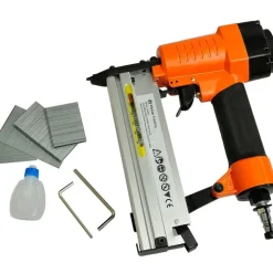 vidaXL 2-in-1 Persluchtnietmachine en spijkermachine