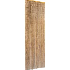 vidaXL Insectengordijn voor camper 56x185 cm bamboe