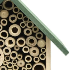 vidaXL Insectenhotels 2 st 23x14x29 cm massief vurenhout
