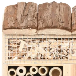 vidaXL Insectenhotel 30x10x30 cm vurenhout