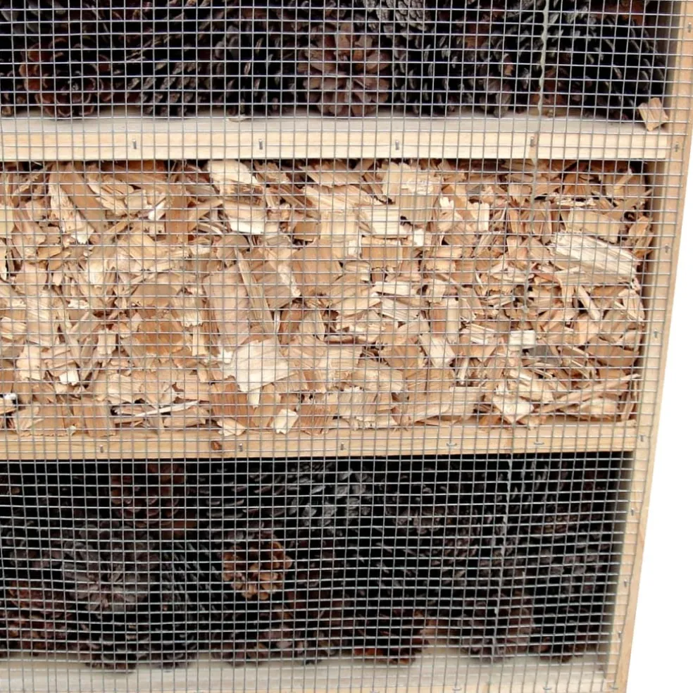 vidaXL Insectenhotel XXL 45,5x15x99 cm