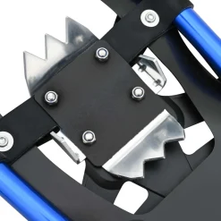 vidaXL 3 in 1 Sneeuwschoenen Blauw en Zwart 53,5 x 21 cm