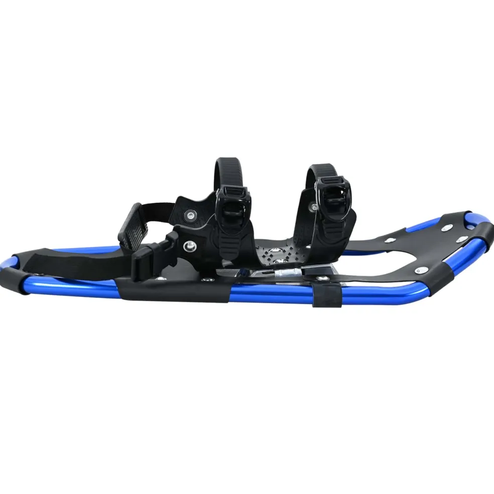 vidaXL 3 in 1 Sneeuwschoenen Blauw en Zwart 53,5 x 21 cm