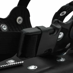 vidaXL 3 in 1 Sneeuwschoenen Zwart 53,5 x 21 cm Aluminium en HDPE
